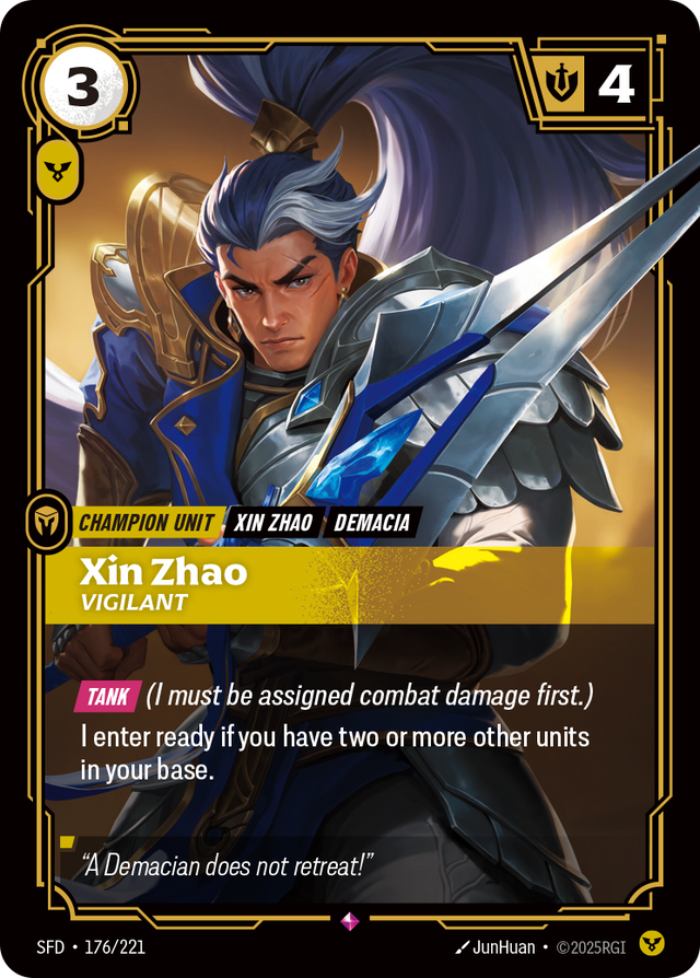 Riftbound Champion Unit: Xin Zhao