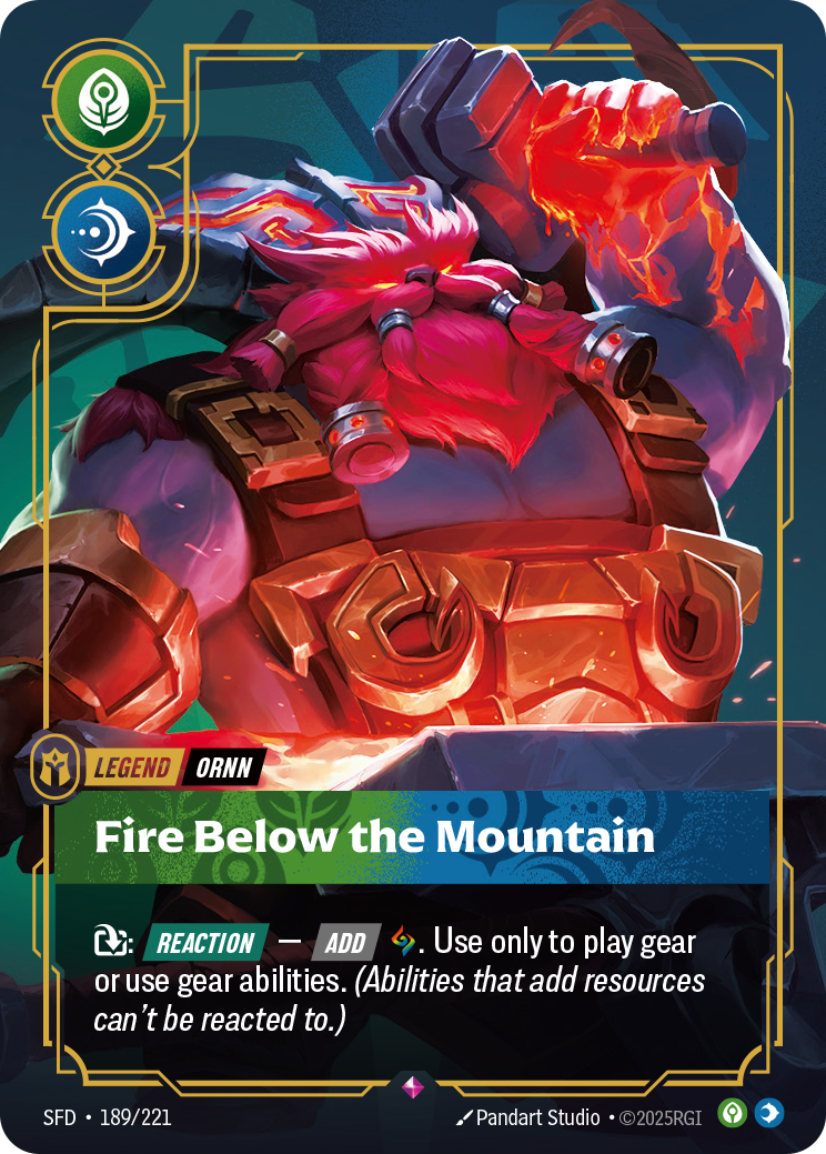 Riftbound Legend: Fire Below the Mountain