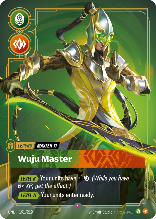 Riftbound Legend: Wuju Master