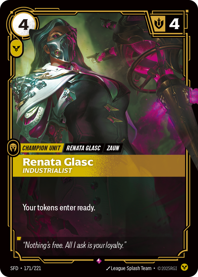 Riftbound Champion Unit: Renata Glasc