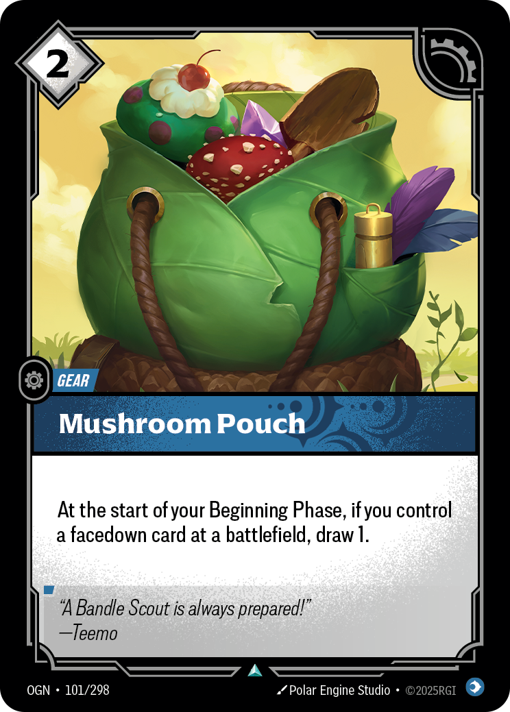 Riftbound Gear: Mushroom Pouch