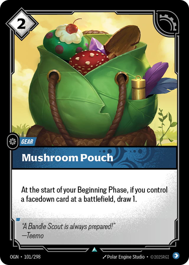 Riftbound Gear: Mushroom Pouch