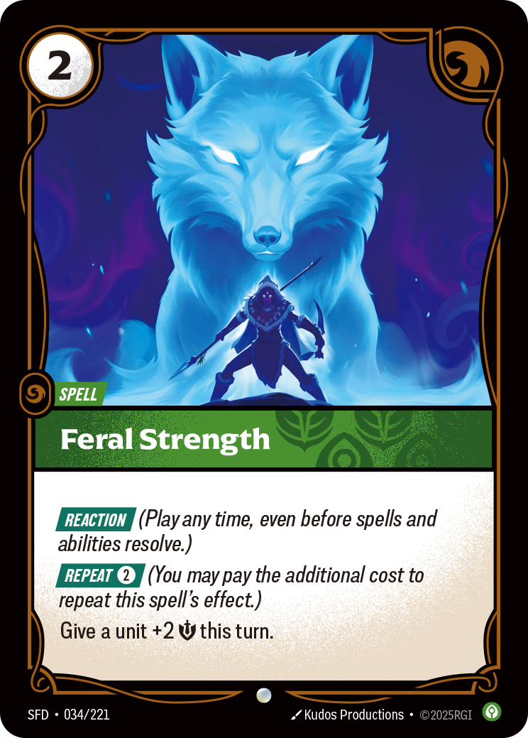 Riftbound Spell: Feral Strength