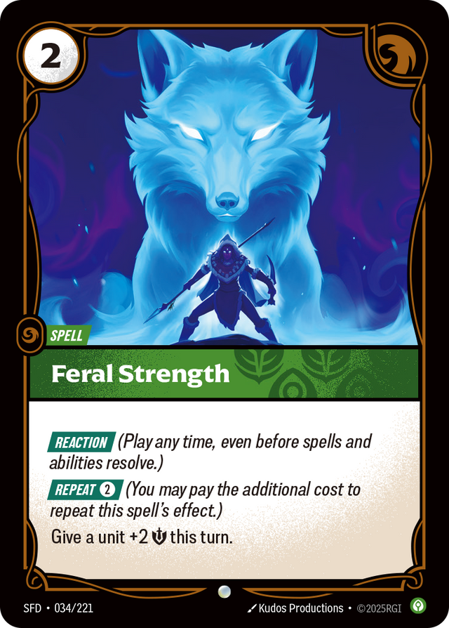 Riftbound Spell: Feral Strength