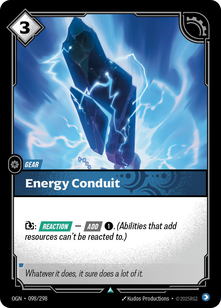 Riftbound Gear: Energy Conduit