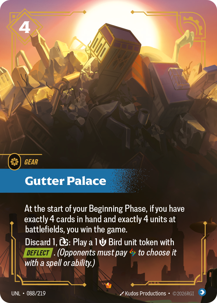 Riftbound Gear: Gutter Palace