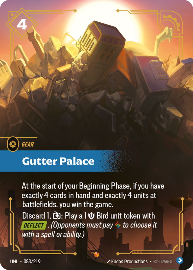 Riftbound Gear: Gutter Palace