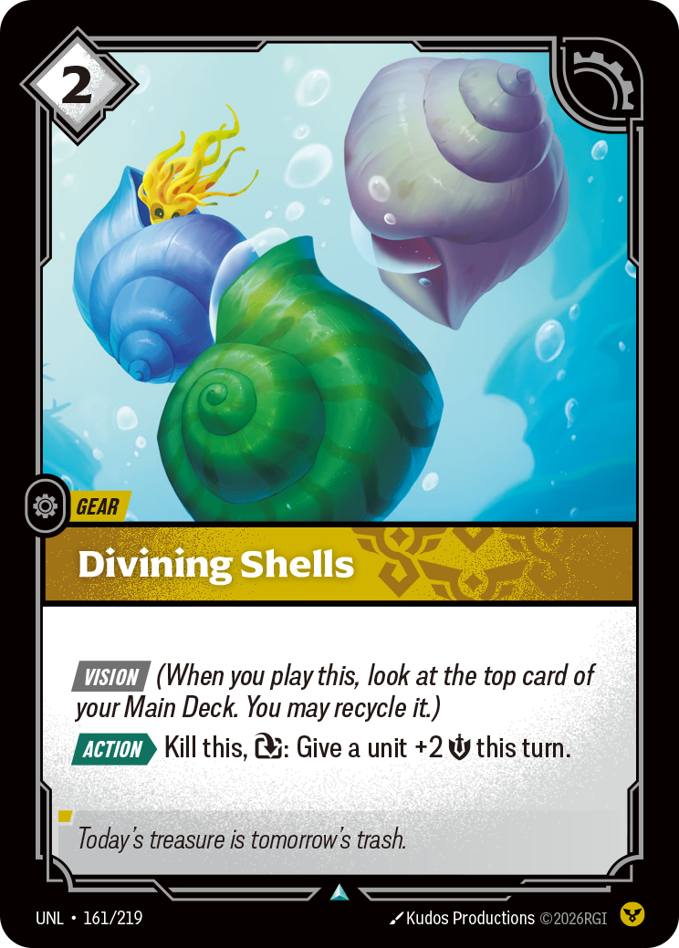 Riftbound Gear: Divining Shells