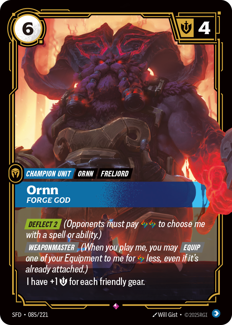 Riftbound Champion Unit: Ornn