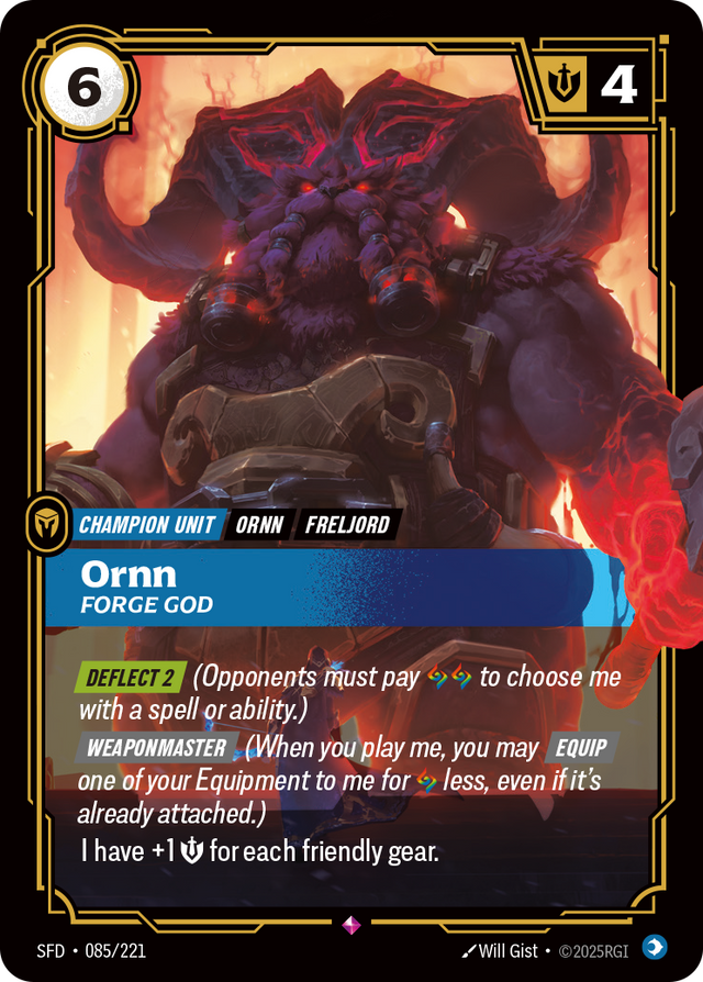 Riftbound Champion Unit: Ornn