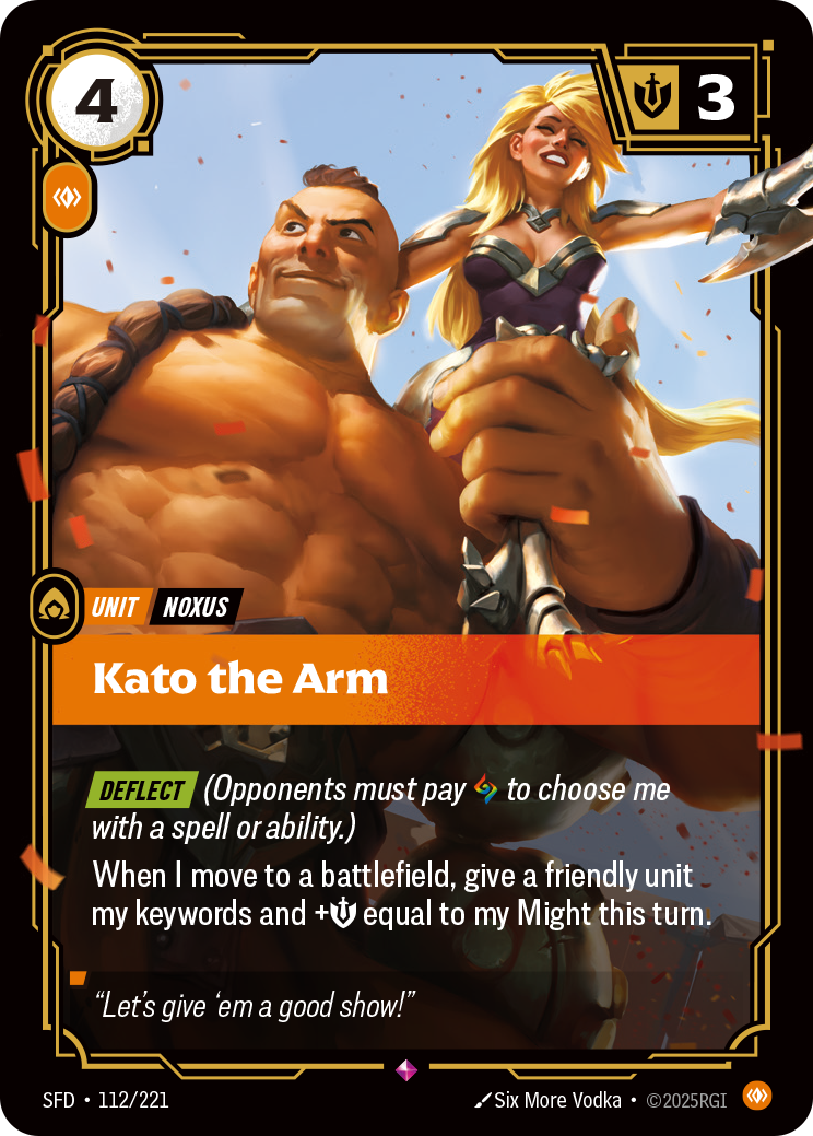 Riftbound Unit: Kato the Arm