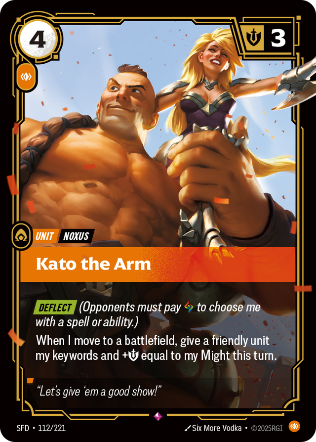 Riftbound Unit: Kato the Arm