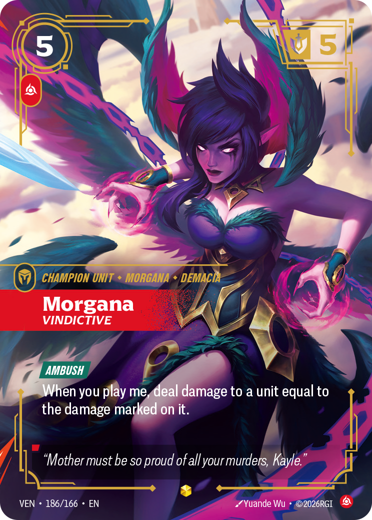 Riftbound Champion Unit: Morgana