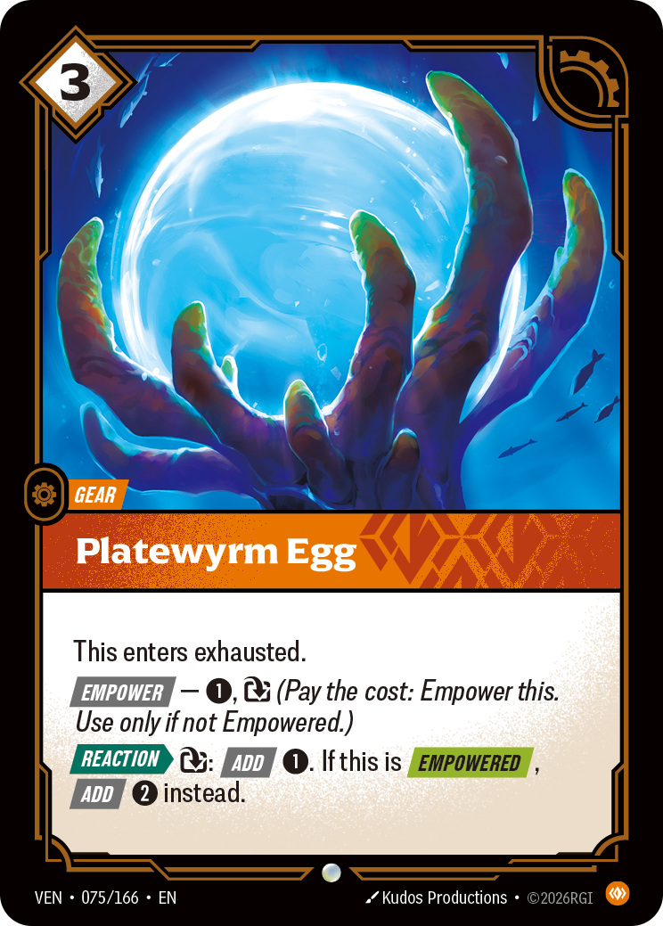 Riftbound Gear: Platewyrm Egg