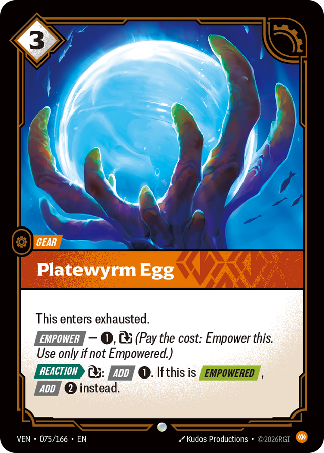 Riftbound Gear: Platewyrm Egg