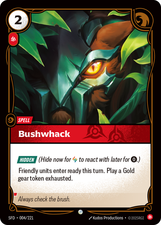 Riftbound Spell: Bushwhack