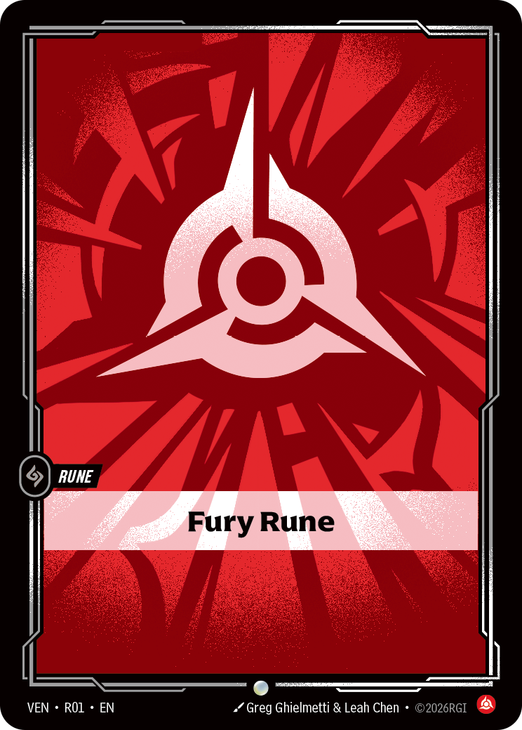 Riftbound Rune: Fury Rune