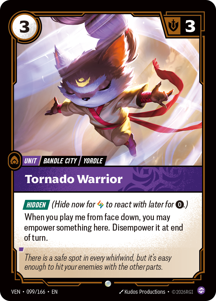 Riftbound Unit: Tornado Warrior