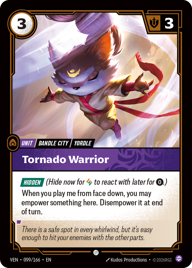 Riftbound Unit: Tornado Warrior
