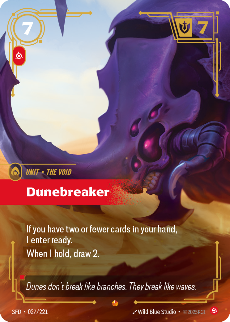 Riftbound Unit: Dunebreaker