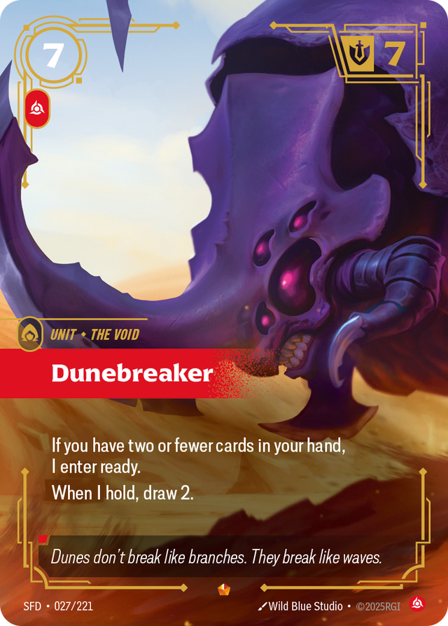 Riftbound Unit: Dunebreaker