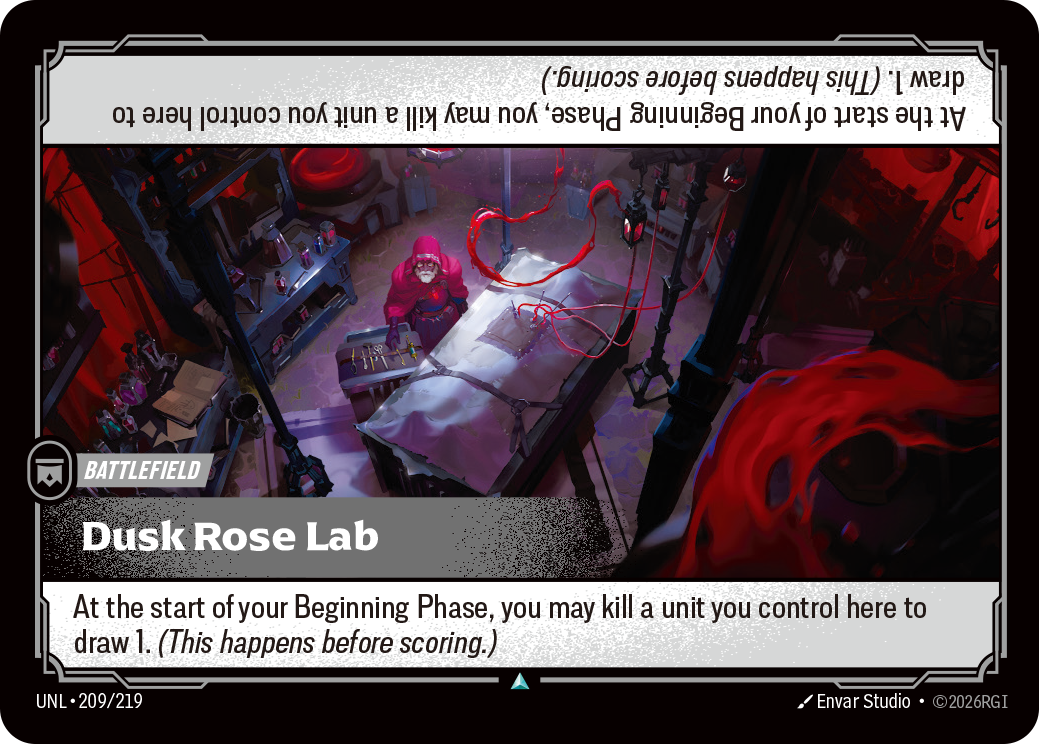 Riftbound Battlefield: Dusk Rose Lab