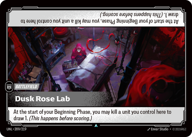 Riftbound Battlefield: Dusk Rose Lab