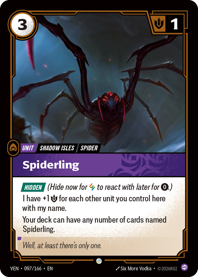 Riftbound Unit: Spiderling