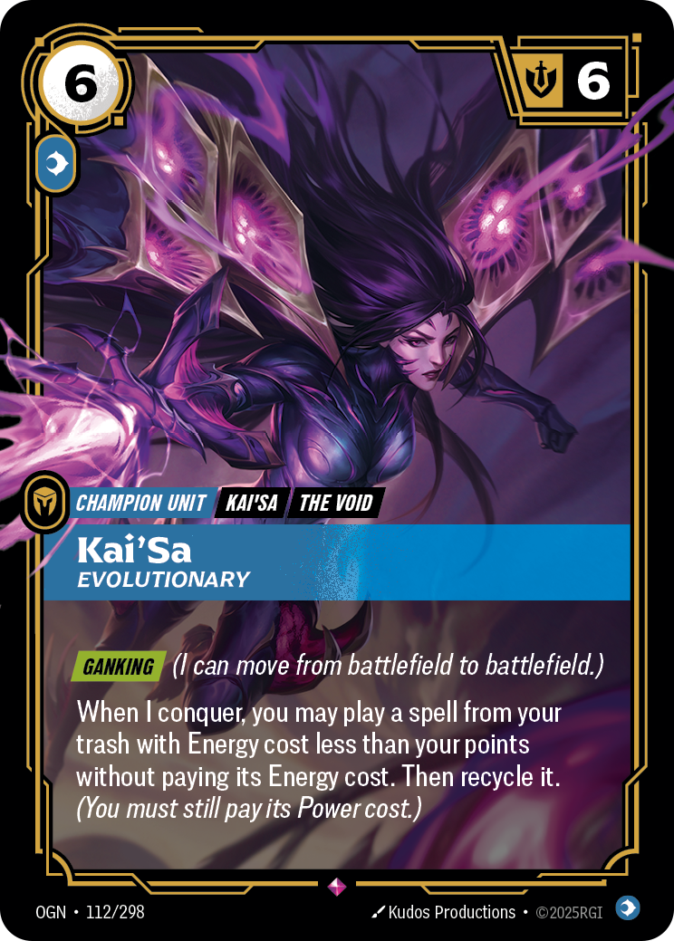 Riftbound Champion Unit: Kai'Sa