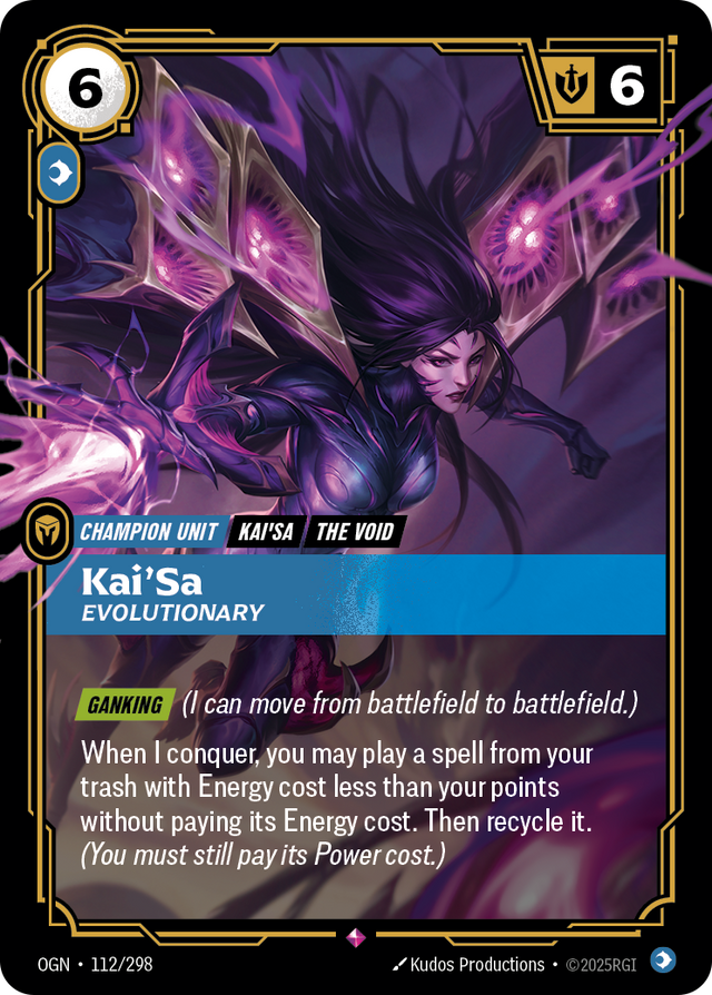 Riftbound Champion Unit: Kai'Sa
