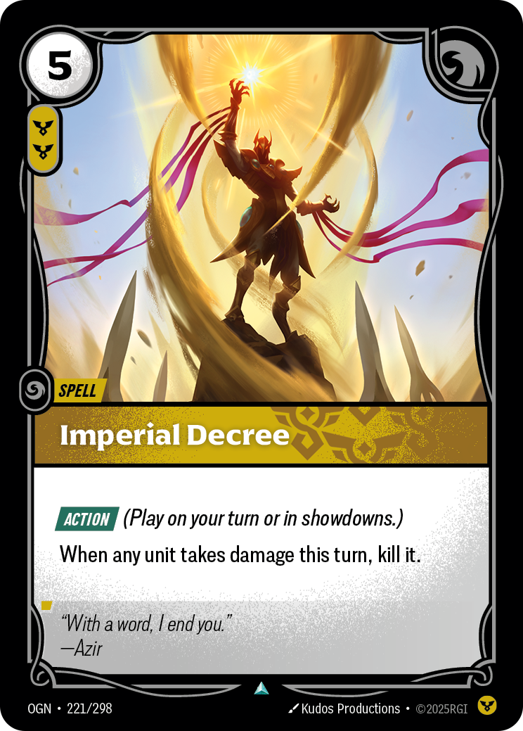 Riftbound Spell: Imperial Decree