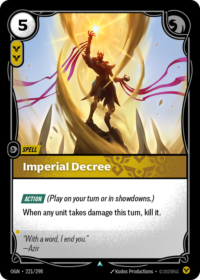 Riftbound Spell: Imperial Decree