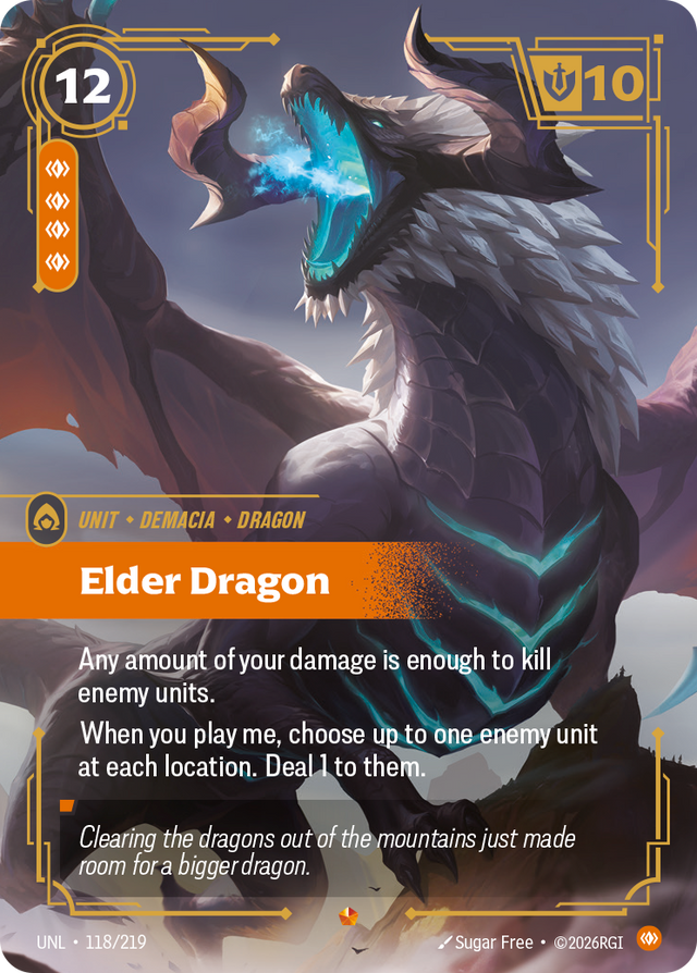 Riftbound Unit: Elder Dragon