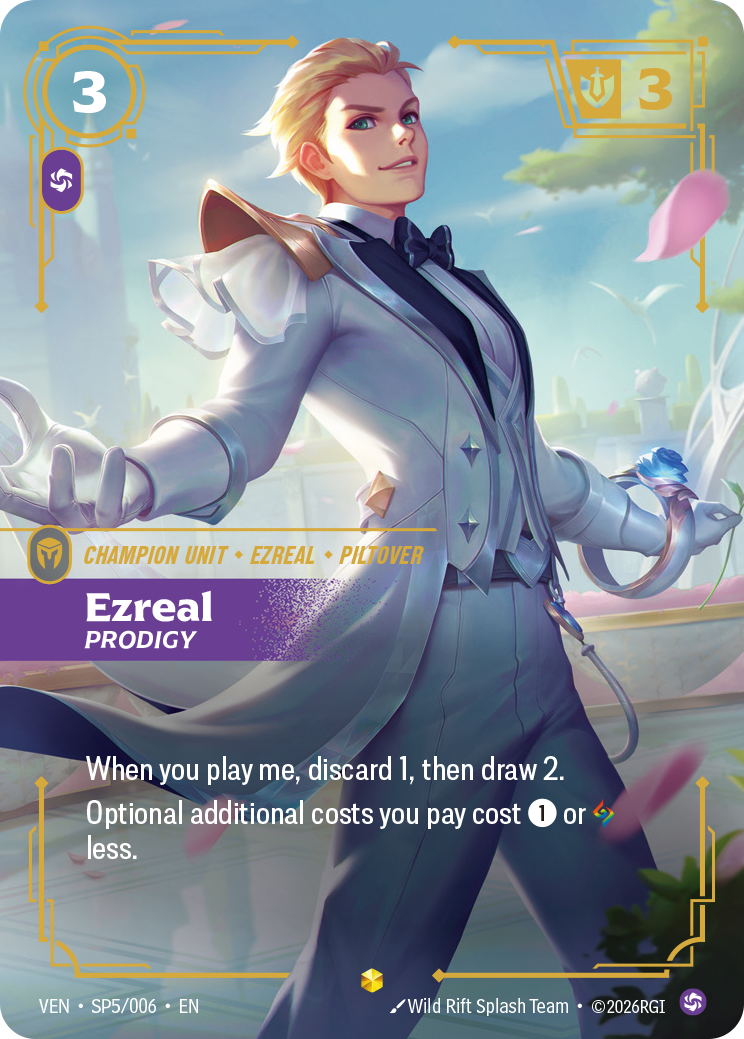 Riftbound Champion Unit: Ezreal