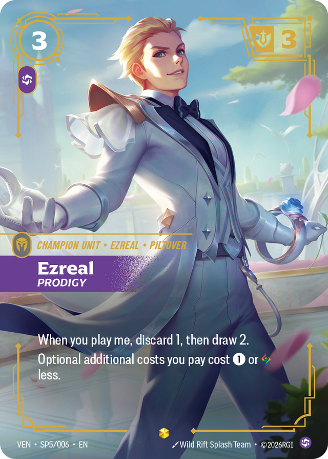 Riftbound Champion Unit: Ezreal