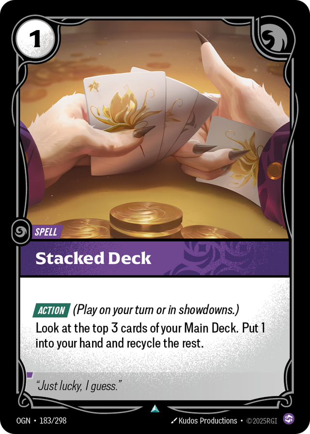 Riftbound Spell: Stacked Deck