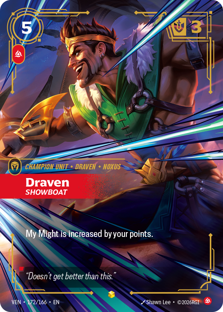 Riftbound Champion Unit: Draven