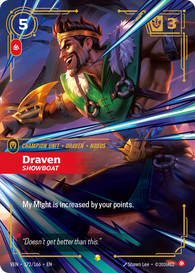 Riftbound Champion Unit: Draven