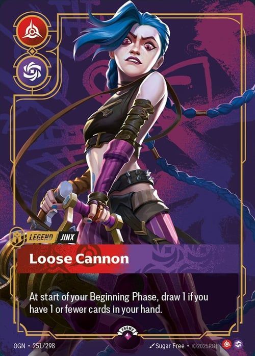 Riftbound promo: Jinx – Loose Cannon