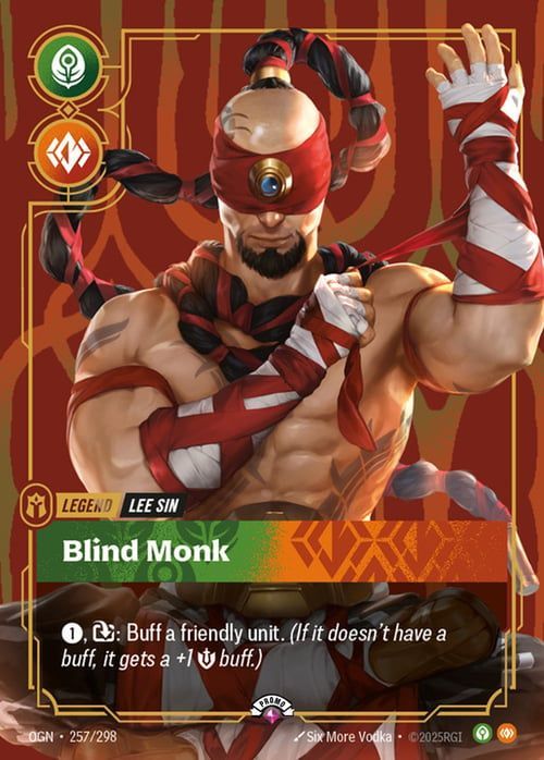 Riftbound promo: Lee Sin – Blind Monk