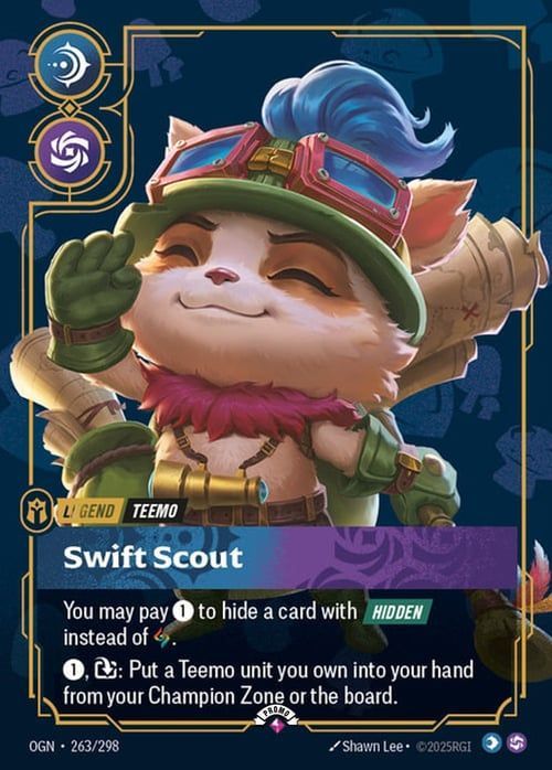 Riftbound promo: Teemo – Swift Scout