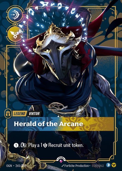 Riftbound promo: Viktor – Herald of the Arcane