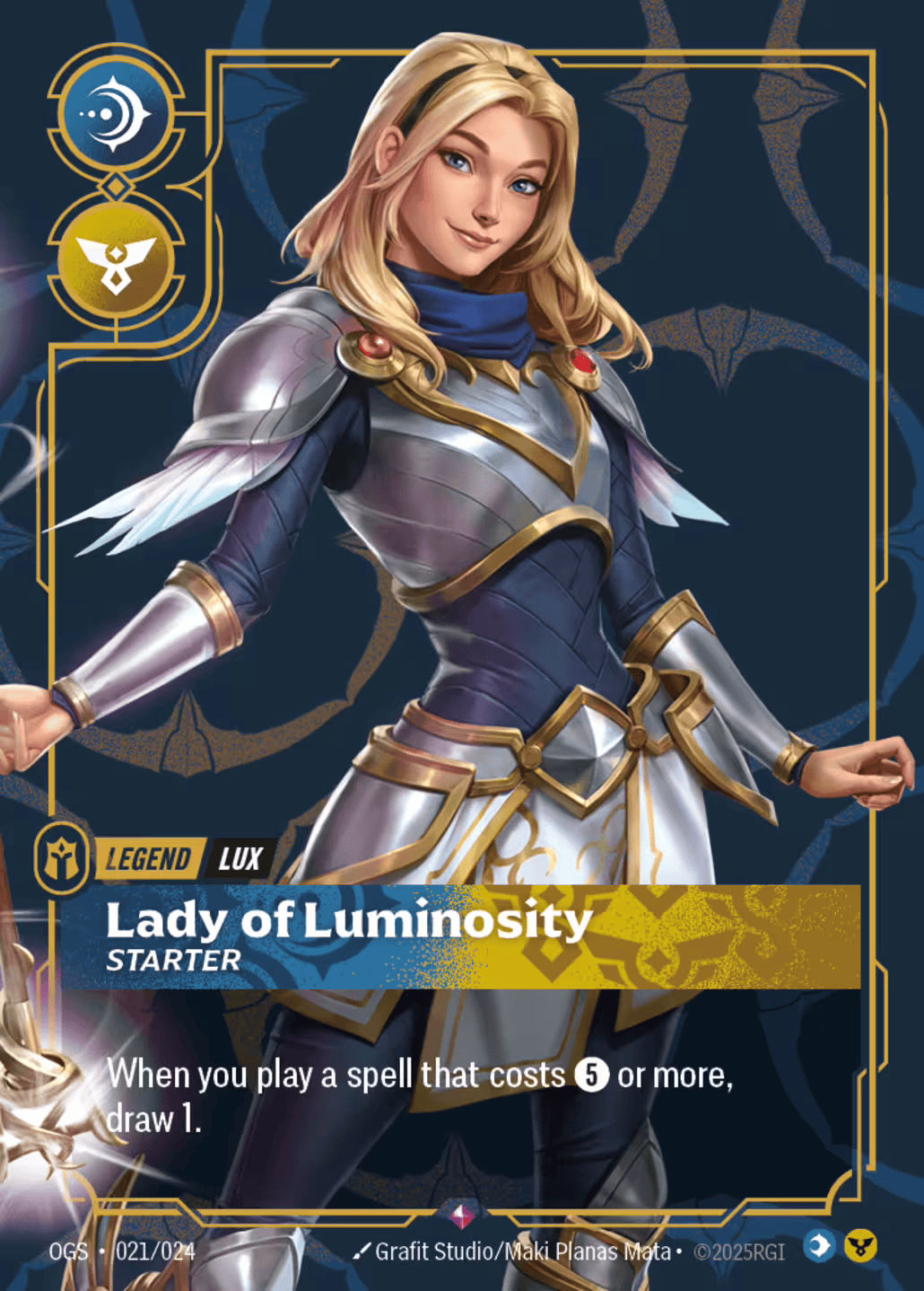 Riftbound promo: Lux – Lady of Luminosity
