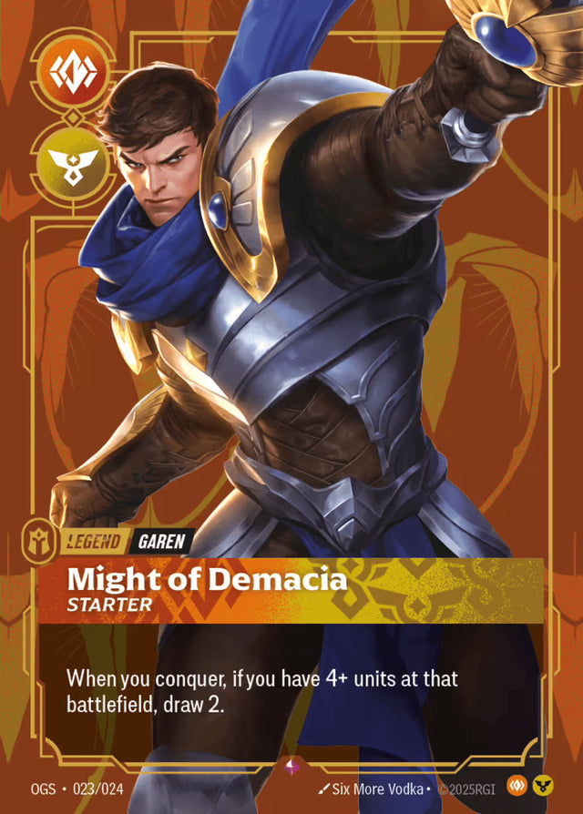 Riftbound promo: Garen – Might of Demacia