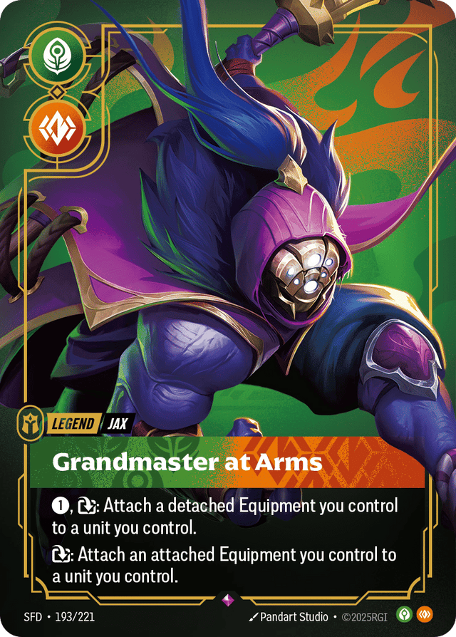 Riftbound promo: Jax – Grandmaster At Arms