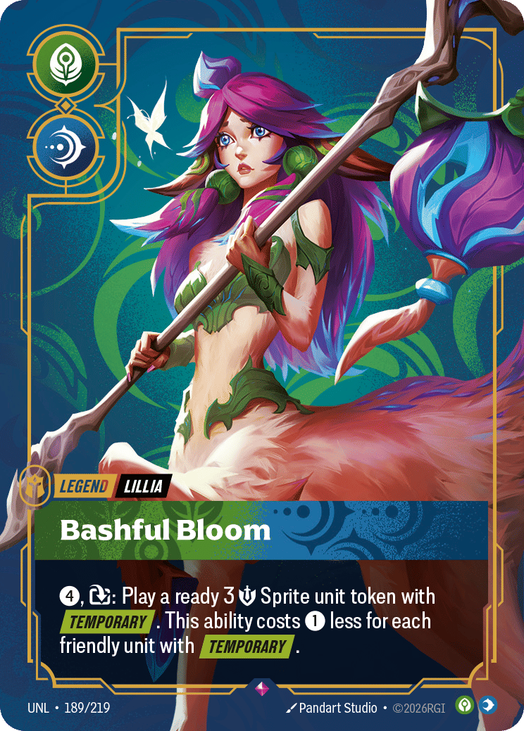 Riftbound promo: Lillia – Bashful Bloom