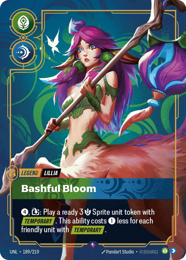 Riftbound promo: Lillia – Bashful Bloom