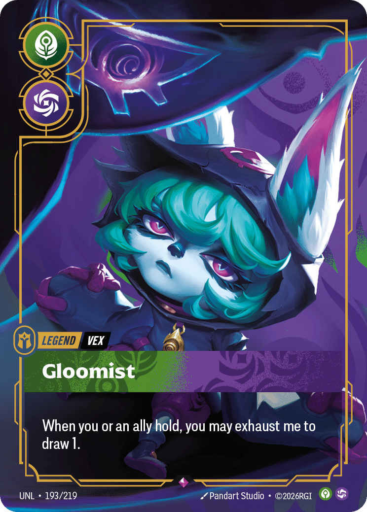 Riftbound promo: Vex – Gloomist