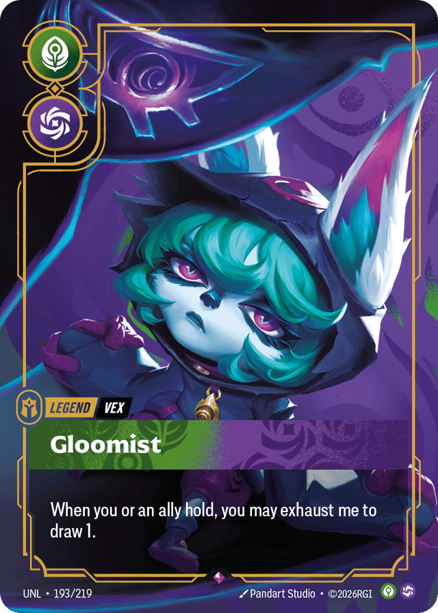Riftbound promo: Vex – Gloomist