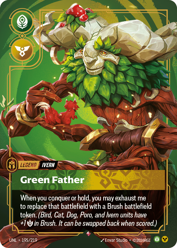 Riftbound promo: Ivern – Green Father